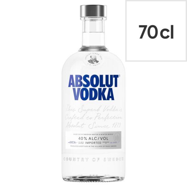 Absolut Swedish Vodka 70Cl