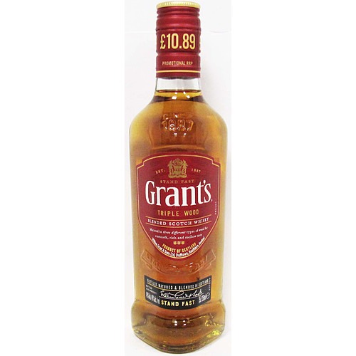Grant’s Triple Wood Blended Scotch Whisky 35cl – 40% Vol