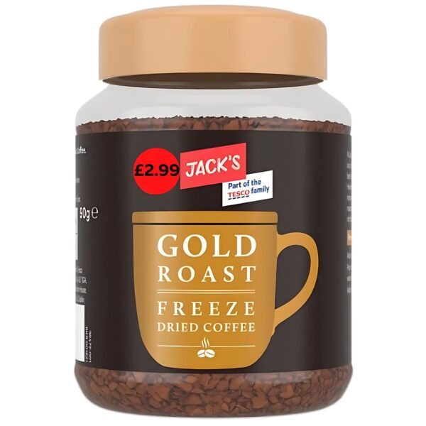 Jack’s Gold Roast Freeze Dried Coffee 90g