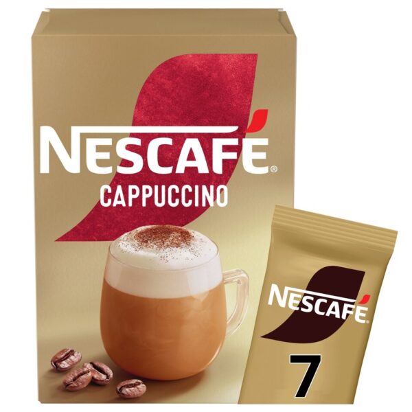 Nescafe Cappuccino Instant Coffee 7Sachets