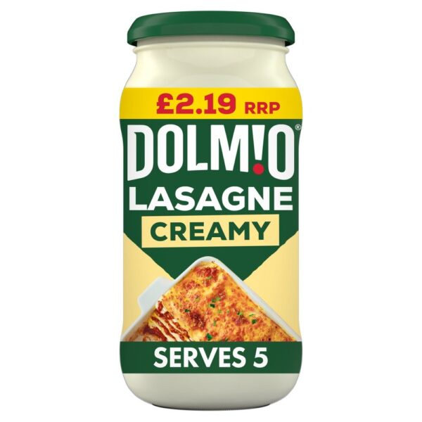 Dolmio Lasagne Creamy White Pasta Sauce 440g