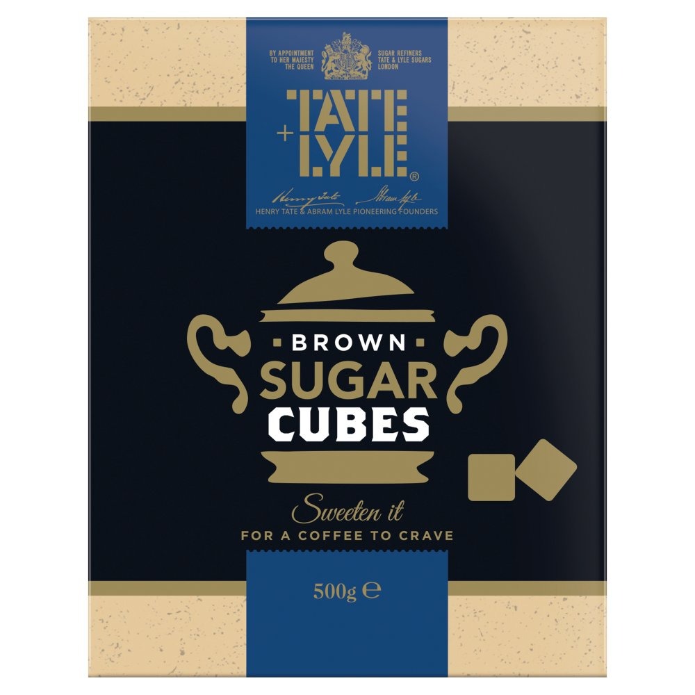 Tate & Lyle Fairtrade Cane Sugar Demerara Cubes 500g