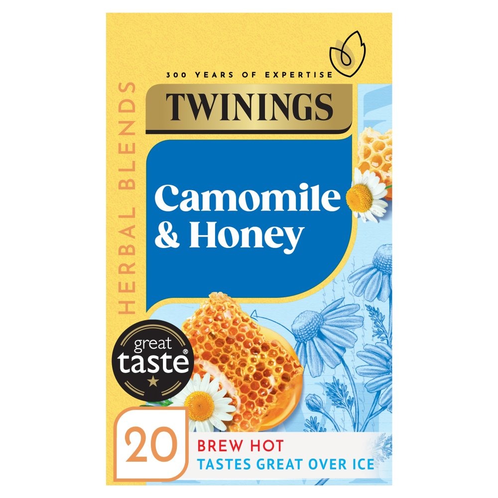 Twinings Camomile & Honey 20 Tea Bags 30