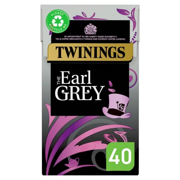 Twinings Earl Grey 40 Tea Bags 100g