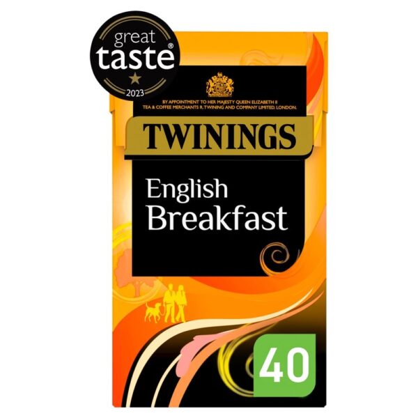 Twinings English Breakfast 40 Tea Bags 100g